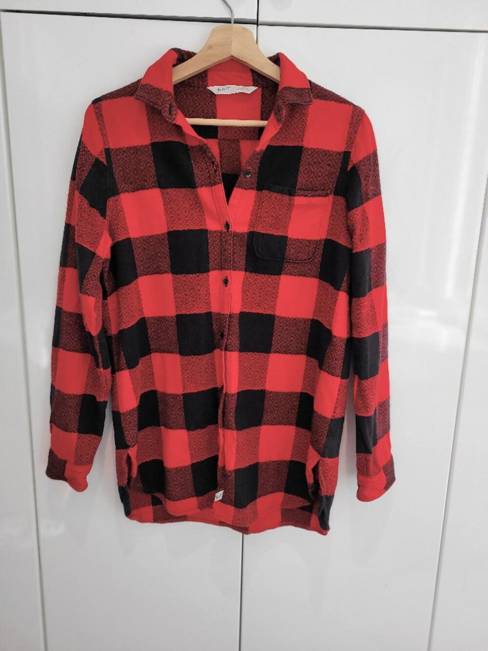 Woolrich Women's Buffalo Plaid 100% Cotton Flannel Shirt Size S